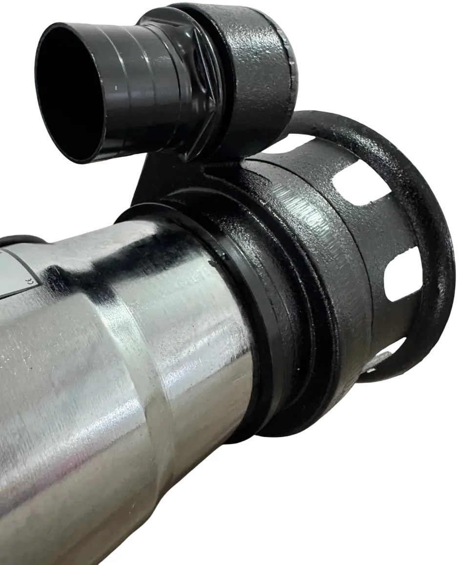 Pompa Submersibila Apa Murdara Inox GrunWERK GW7181, 1.1 kW (1100 W), cu Plutitor Automat, Cablu 6.7 m pentru Drenaj si Evacuare Apa cu Impuritati