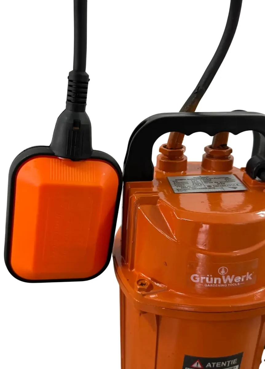 Pompa Submersibilă Apă Curată GW GW7174, 750W, Hmax 32M, Cu Plutitor Automat, Cablu 4M, Pentru Puțuri și Irigații