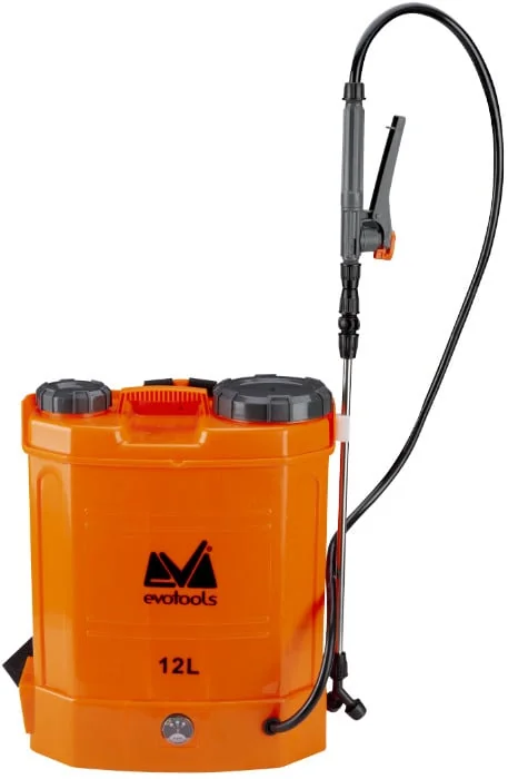 Pompa De Stropit 12 L Cu Acumulator Si Spatiu Depozitare 1152 Evotools 681417