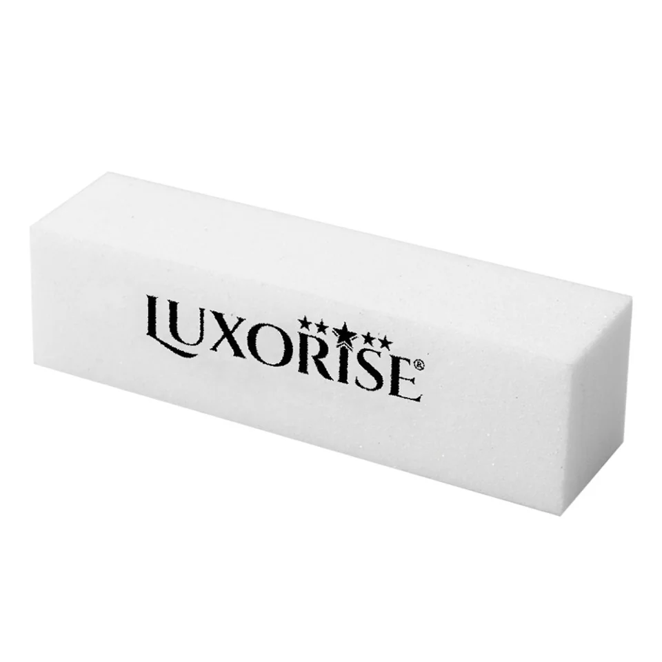Buffer Unghii Fin LUXORISE, alb