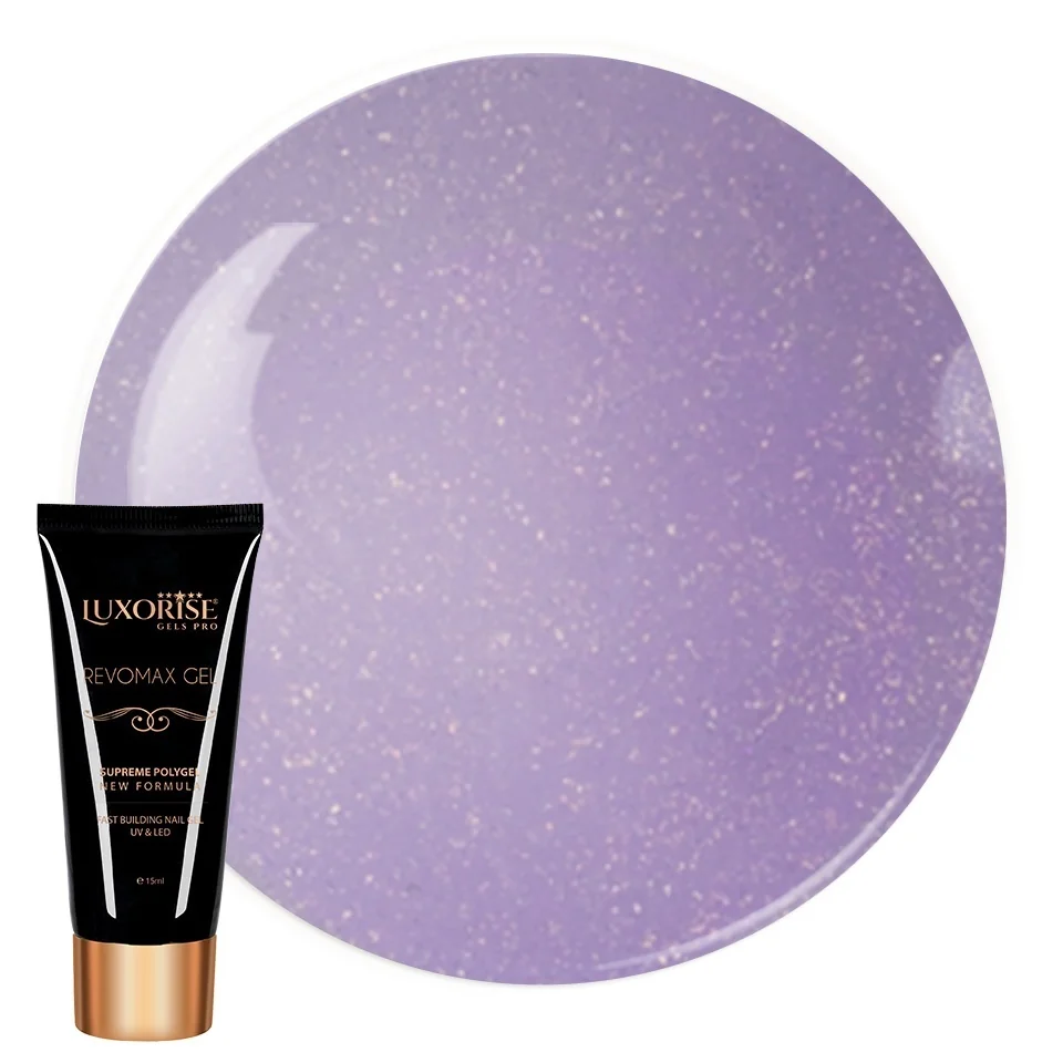 Polygel REVOMAX GEL LUXORISE Princess Radiance, 15ml