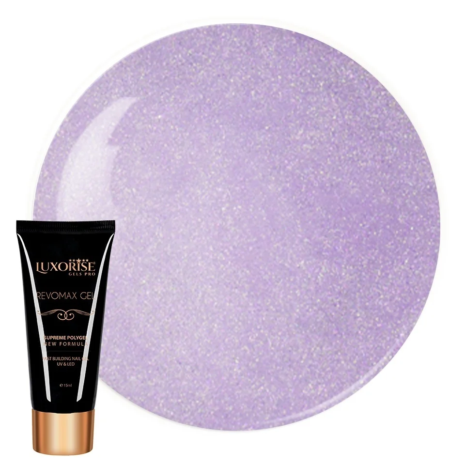 Polygel REVOMAX GEL LUXORISE Brilliant Orchid, 15ml