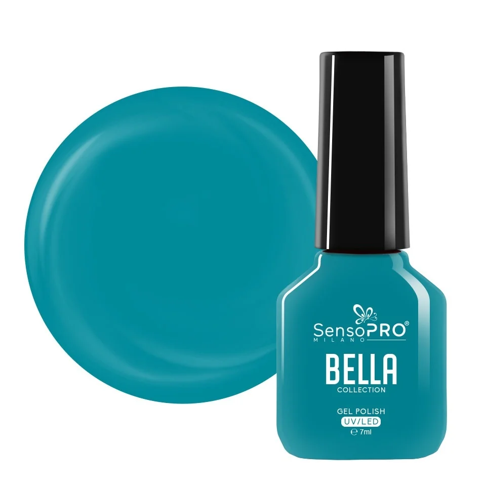 Oja Semipermanenta SensoPRO Milano, BELLA Collection - Teal Eyes, 7ml