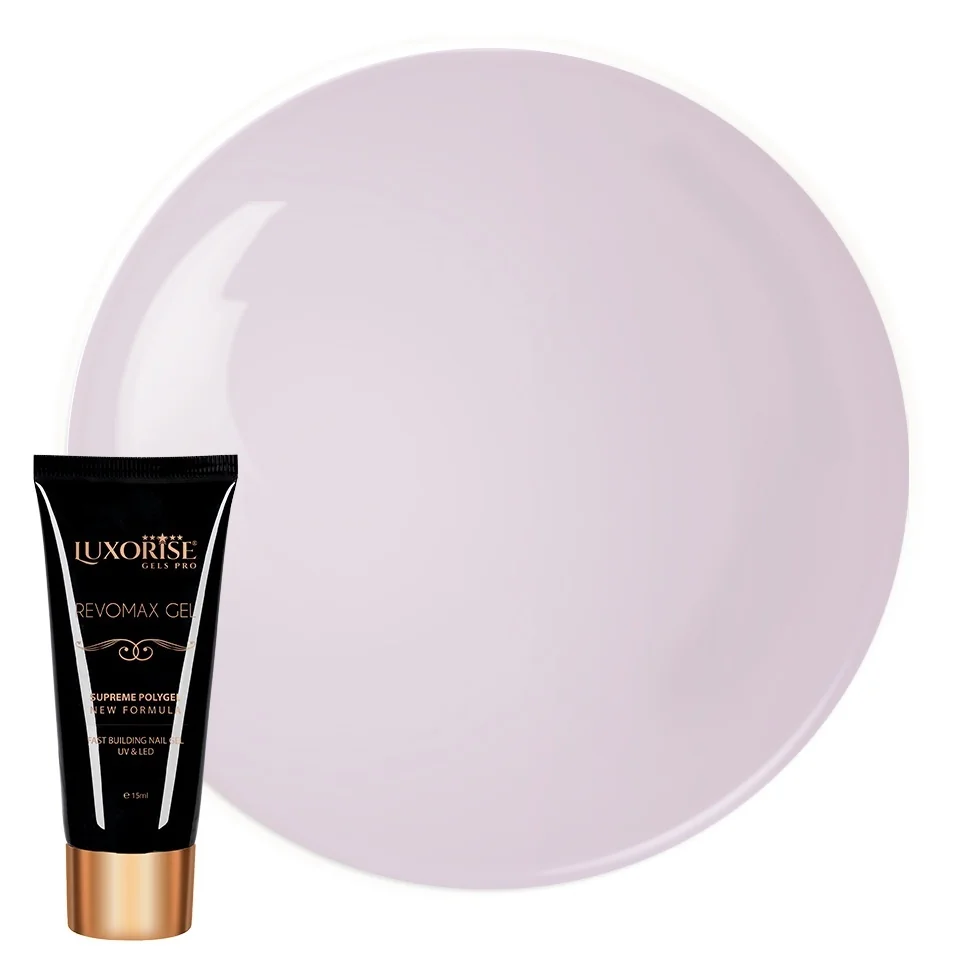 Polygel REVOMAX GEL LUXORISE Rosy Nude, 15ml