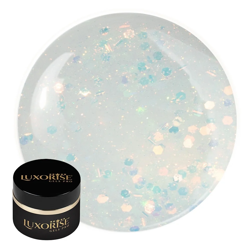 Gel UV Constructie Unghii RevoFlex LUXORISE 50ml, Unicorn Mirage