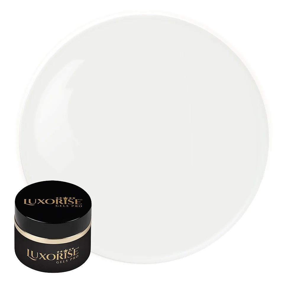 Gel UV Constructie Unghii RevoFlex LUXORISE 15ml, White