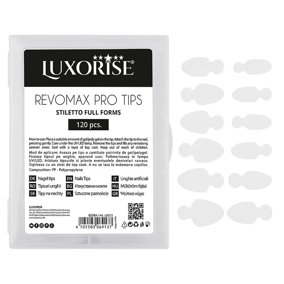 Set Tipsuri Reutilizabile si French Pads, Perfect French Builder - LUXORISE