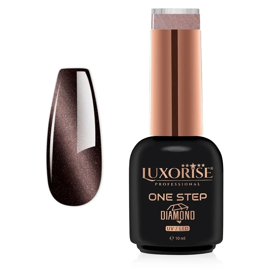 Oja Semipermanenta One Step Diamond Cat Eye LUXORISE - Ballet Mist, 10ml