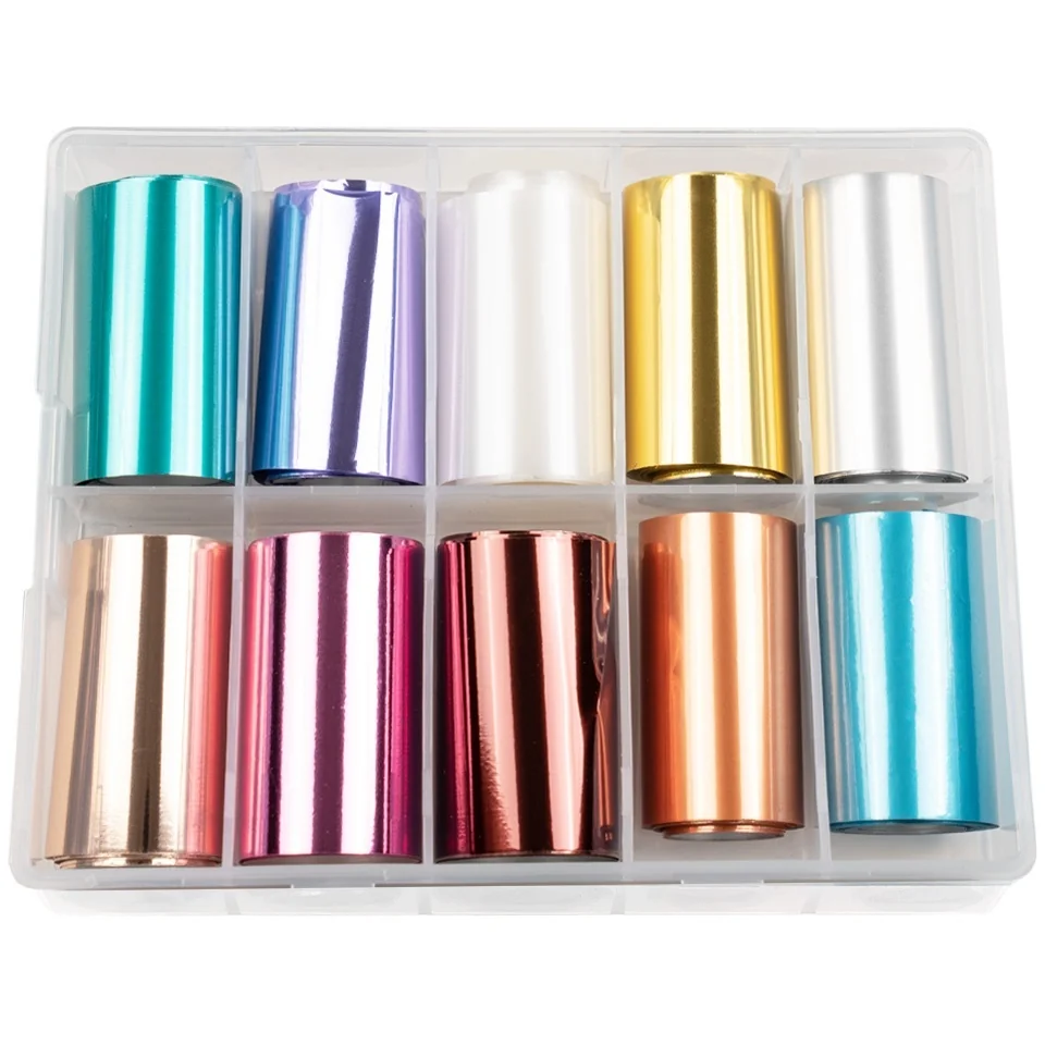 Set Folii Transfer LUXORISE Mirror Infinite, 10 buc