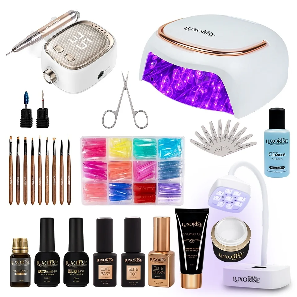 Kit Unghii cu Polygel & Gel LUXORISE - PRO106