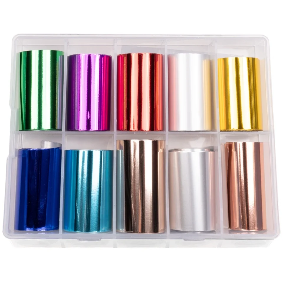 Set Folii Transfer LUXORISE Holo Crush, 10 buc