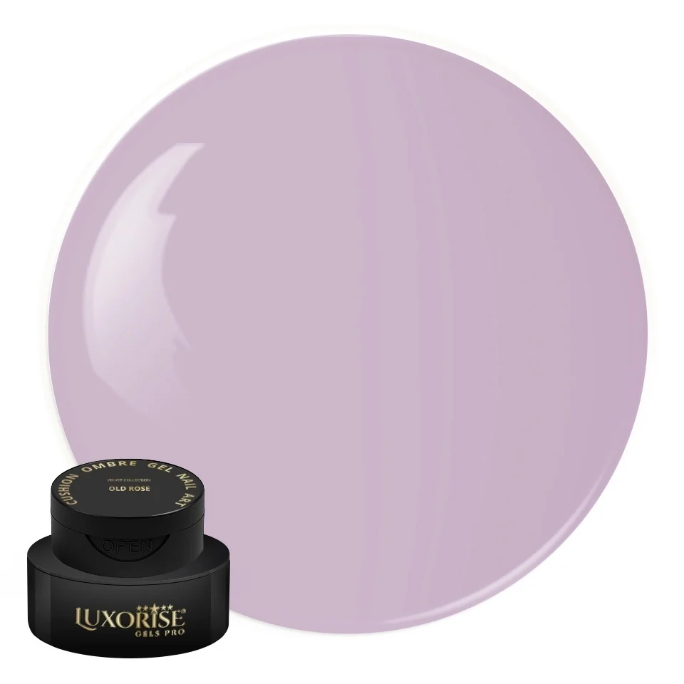 Gel UV Nail Art Babyboomer LUXORISE Cushion Ombre Velvet - Old Rose, 2ml