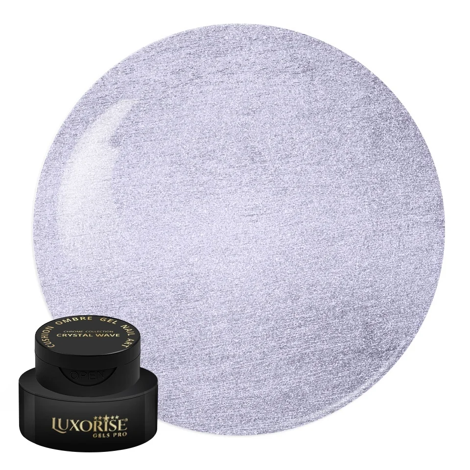 Gel UV Nail Art Babyboomer LUXORISE Cushion Ombre Chrome - Purple Blaze, 2ml