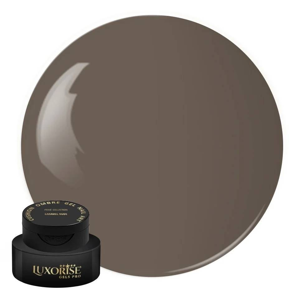 Gel UV Nail Art Babyboomer LUXORISE Cushion Ombre Prime - Caramel Nude, 2ml