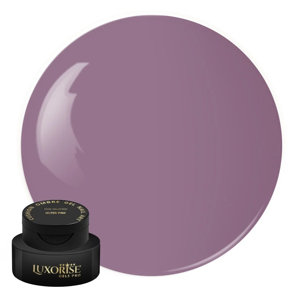 Gel UV Nail Art Babyboomer LUXORISE Cushion Ombre Prime - Muted Pink, 2ml