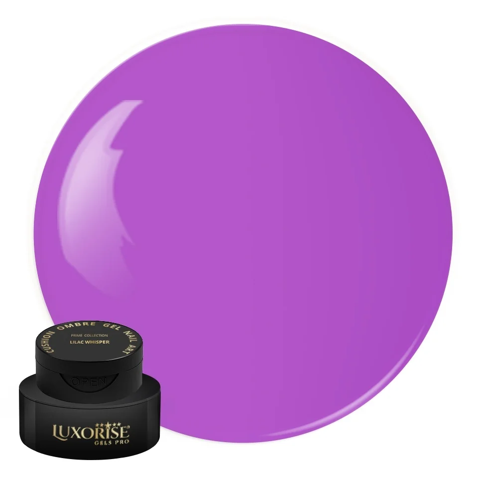 Gel UV Nail Art Babyboomer LUXORISE Cushion Ombre Prime - Lilac Whisper, 2ml