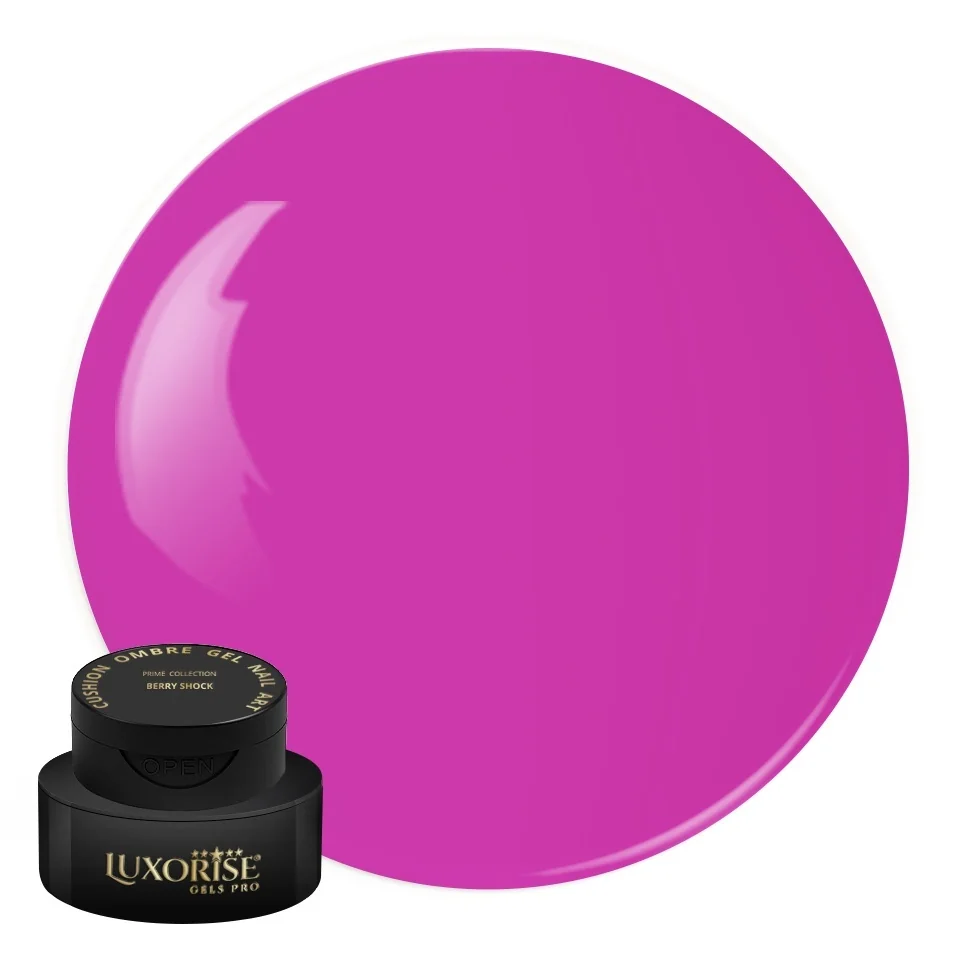 Gel UV Nail Art Babyboomer LUXORISE Cushion Ombre Prime - Berry Shock, 2ml