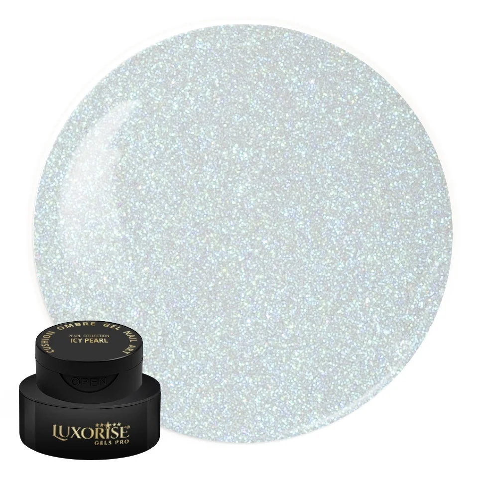 Gel UV Nail Art Babyboomer LUXORISE Cushion Ombre Pearl - Icy Pearl, 2ml