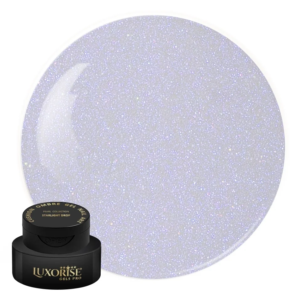 Gel UV Nail Art Babyboomer LUXORISE Cushion Ombre Pearl - Starlight Drop, 2ml
