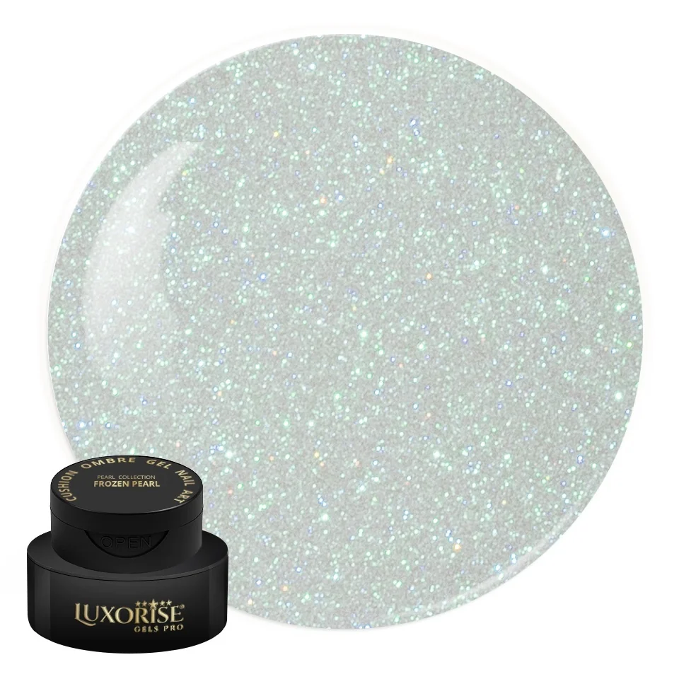 Gel UV Nail Art Babyboomer LUXORISE Cushion Ombre Pearl - Frozen Pearl, 2ml