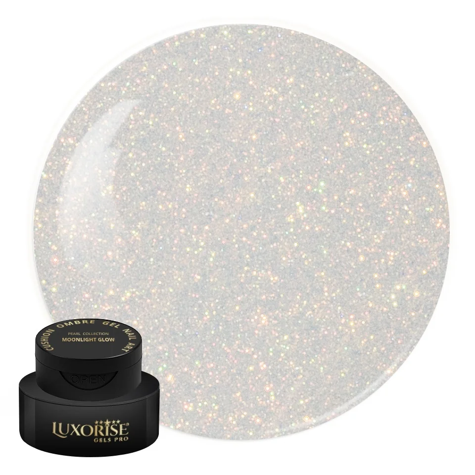 Gel UV Nail Art Babyboomer LUXORISE Cushion Ombre Pearl - Moonlight Glow, 2ml
