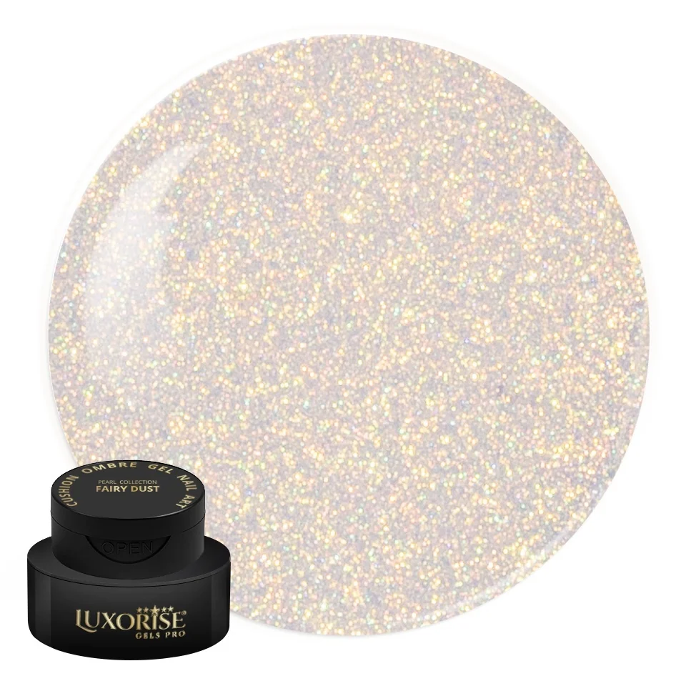 Gel UV Nail Art Babyboomer LUXORISE Cushion Ombre Pearl - Fairy Dust, 2ml