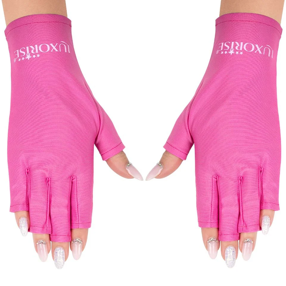 Manusi Protectie UV LUXORISE, Roz, marime universala