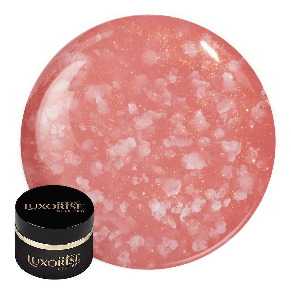 Gel UV Constructie Unghii RevoFlex Blooming Grace LUXORISE 15ml, Blooming Heart