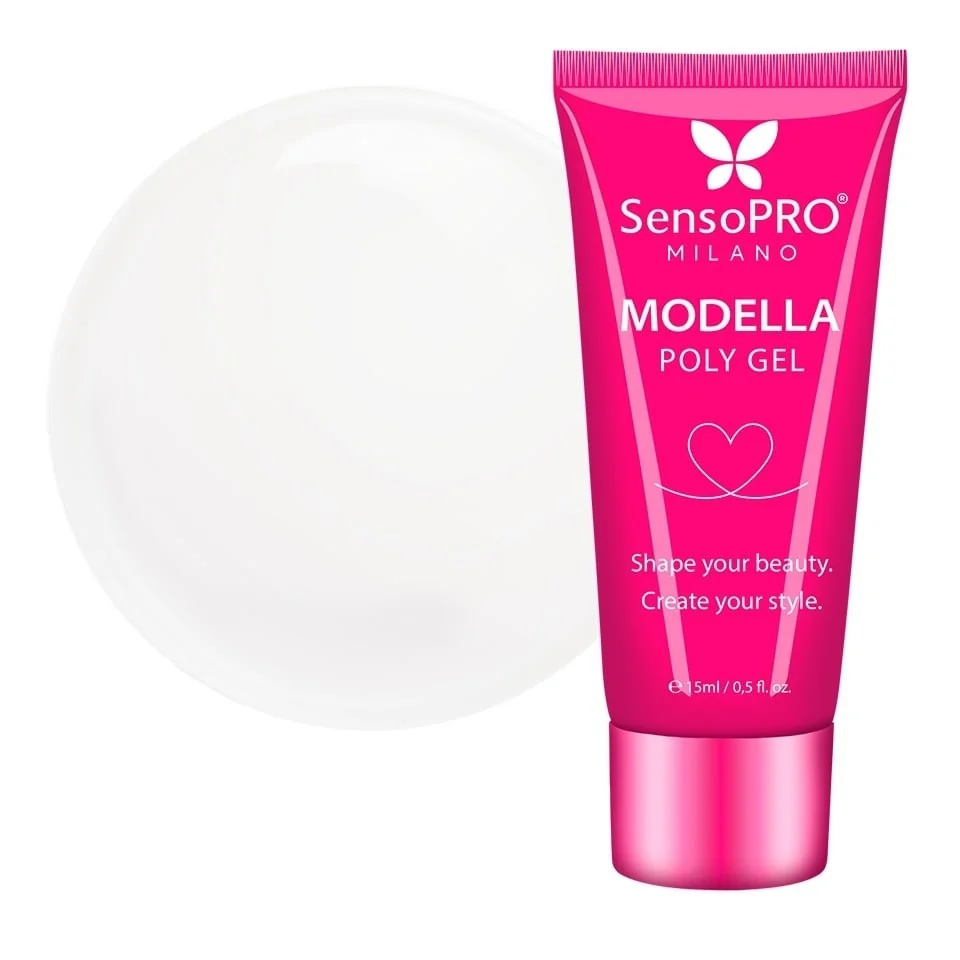 Polygel MODELLA SensoPRO Milano - White, 15ml