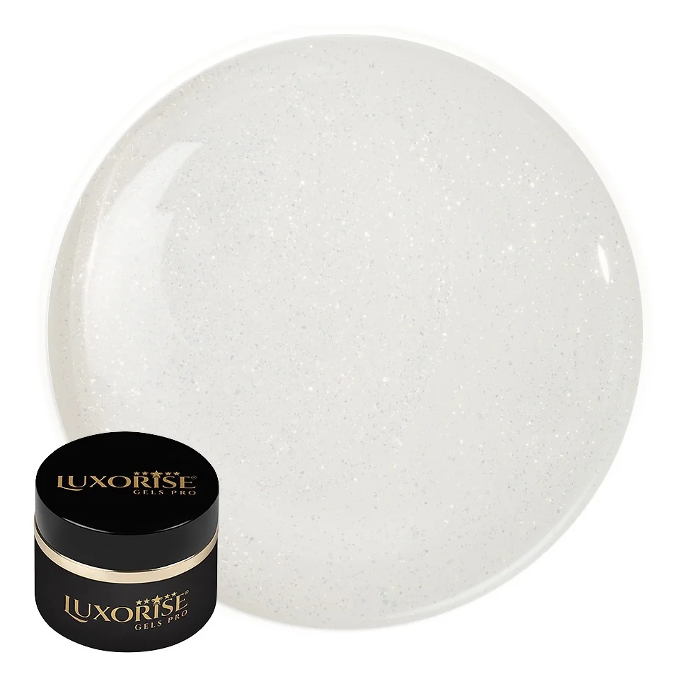 Gel UV Constructie Unghii RevoFlex Aurora Builder Gel LUXORISE 15ml, Frosted Light