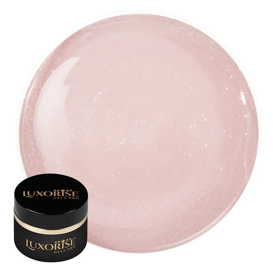 Gel UV Constructie Unghii RevoFlex Aurora Builder Gel LUXORISE 15ml, Rose Light