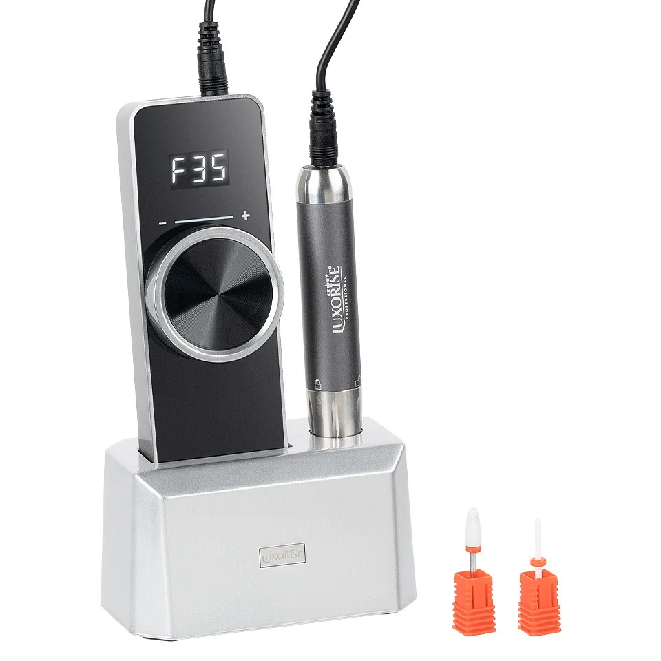 Freza Unghii Portabila Brushless Titanium Elite LUXORISE 35.000 RPM