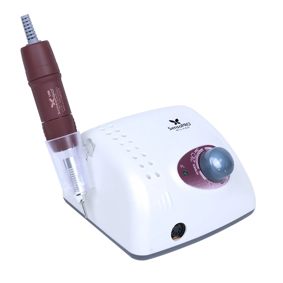 Freza Unghii Power 210 PRO 35.000 RPM - SensoPRO Milano, Burgundy