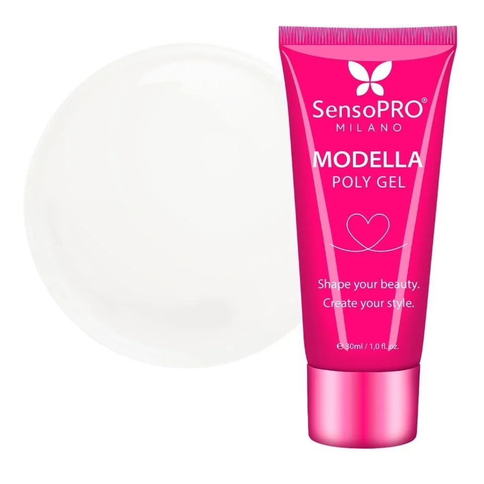 Polygel MODELLA SensoPRO Milano - White, 30ml
