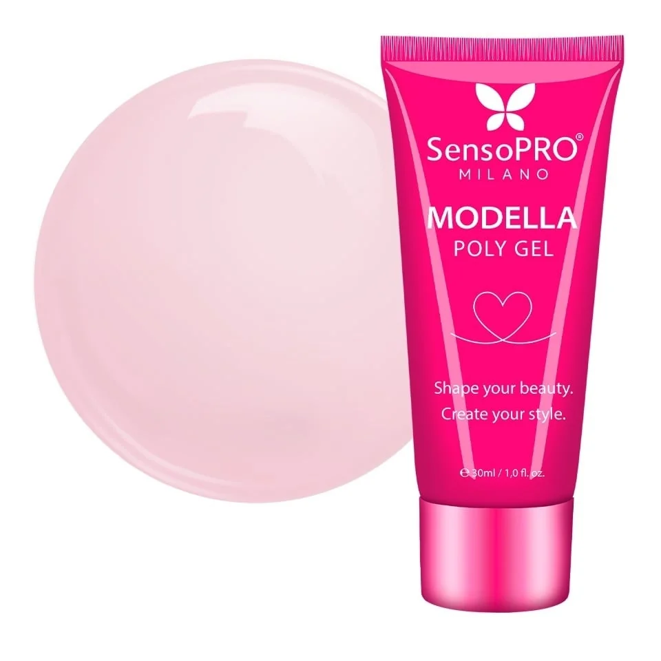 Polygel MODELLA SensoPRO Milano - Rose Taupe, 30ml