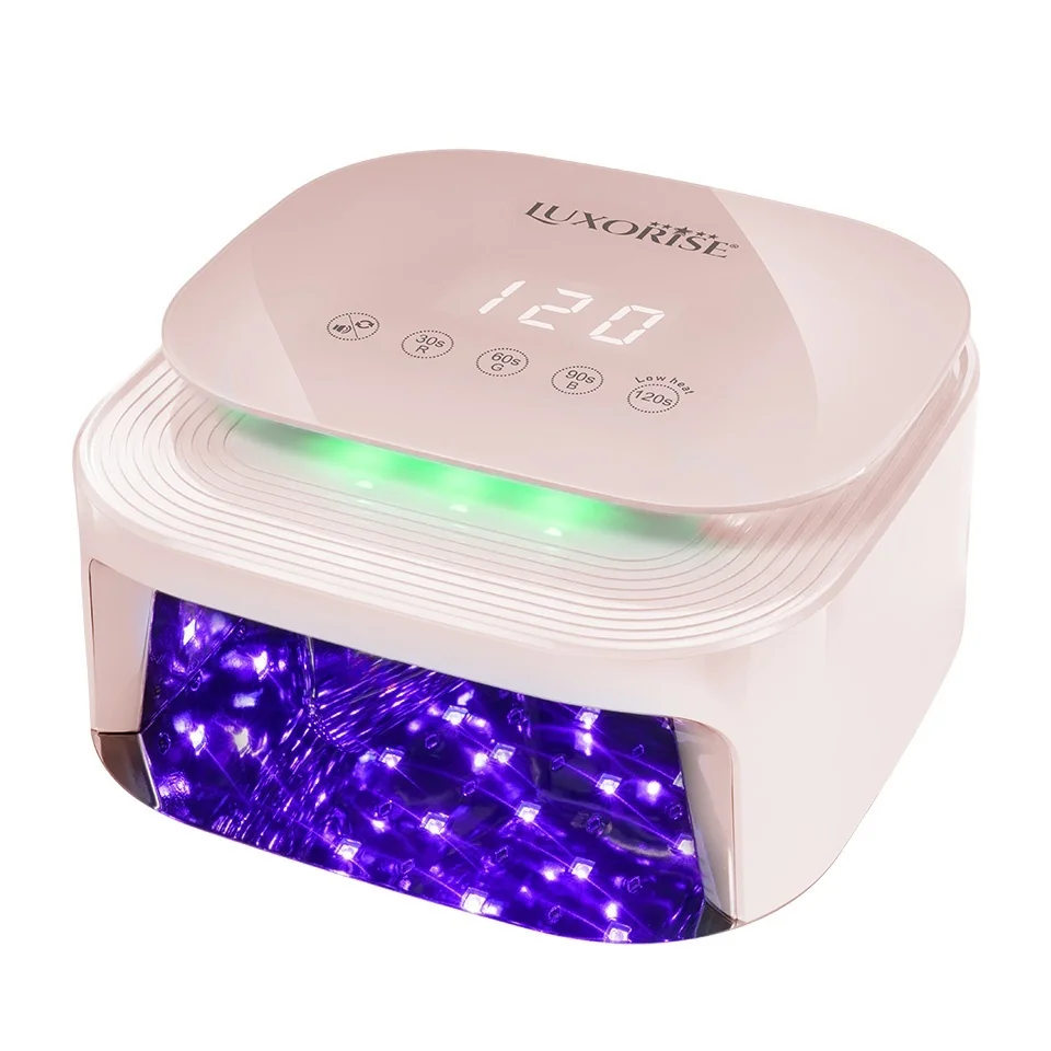 Lampa UV/LED 96W GENESIS PRO TOUCH - LUXORISE, Pink