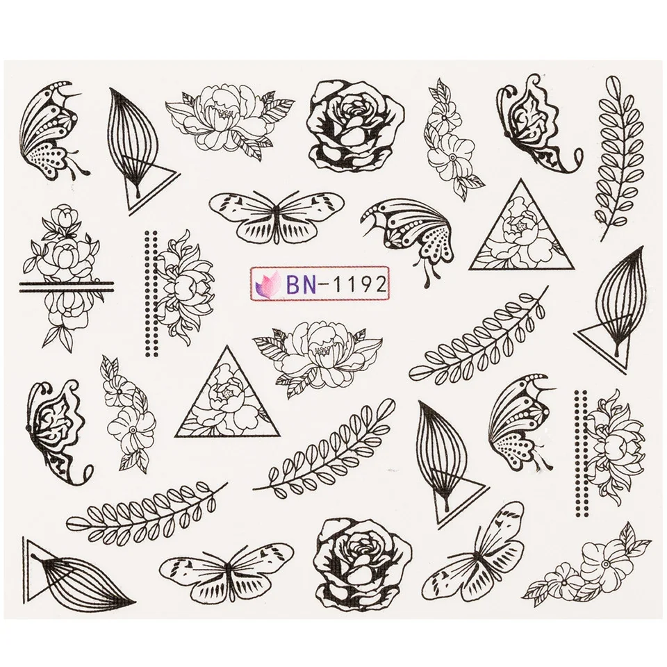Tatuaj Unghii LUXORISE Simple Passion, BN-1192