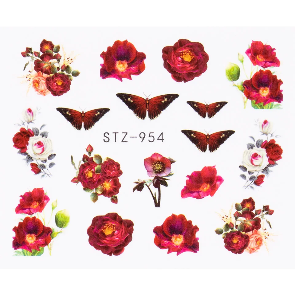 Tatuaj Unghii LUXORISE Flower Special, STZ-954