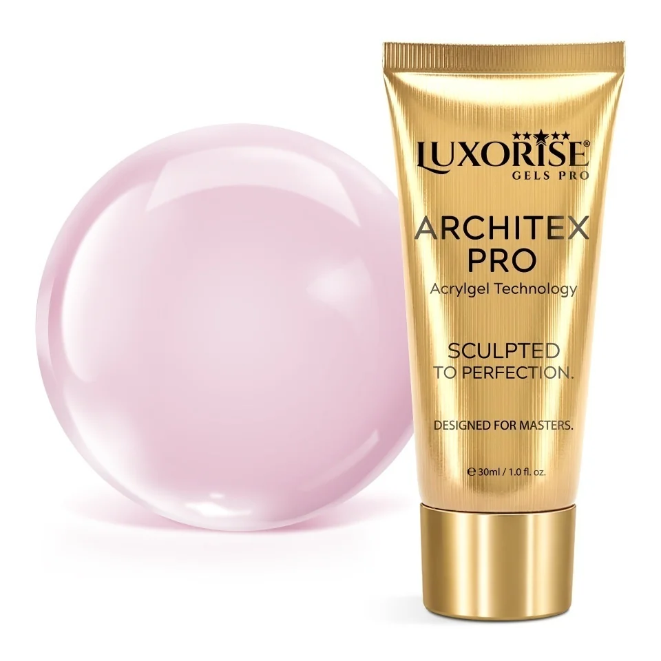 Polygel LUXORISE ARCHITEX PRO - Rare Sensations Collection, Petal Flame, 30ml
