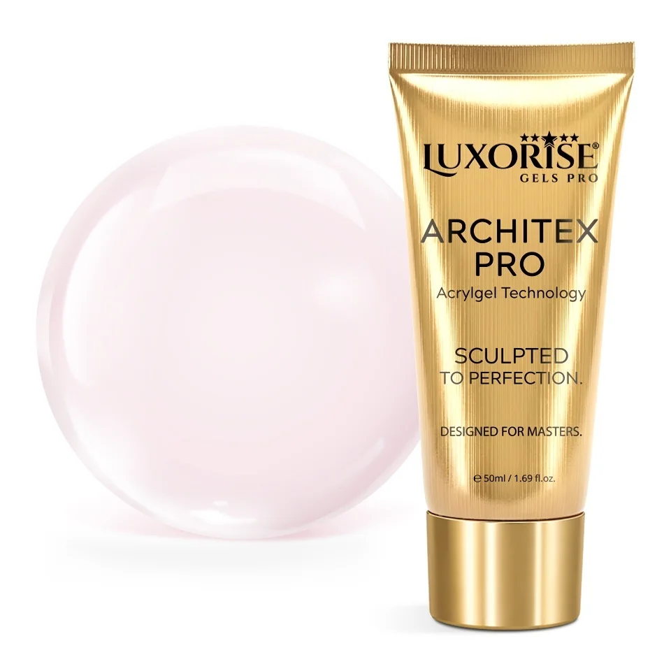 Polygel LUXORISE ARCHITEX PRO - Atelier Rosé Collection, Lyric Rose, 50ml