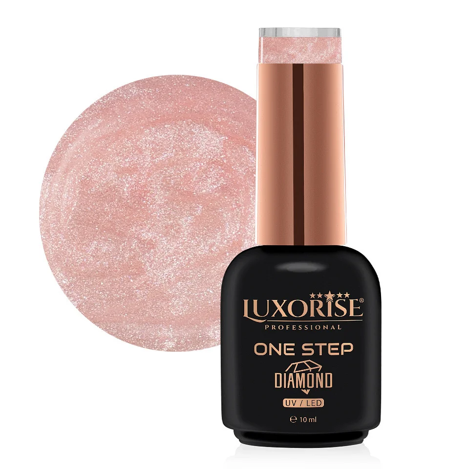 Oja Semipermanenta One Step Diamond LUXORISE - Rose Quartz 10ml