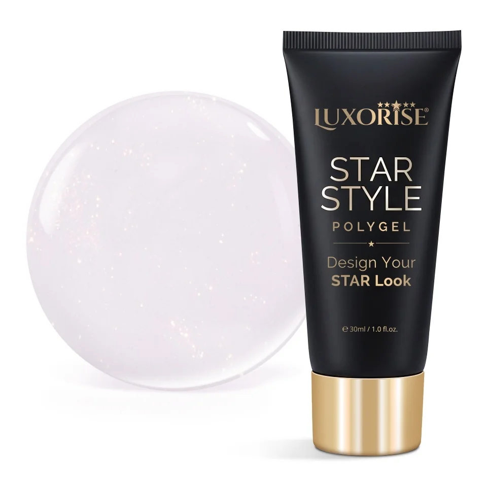 Polygel LUXORISE STAR STYLE - STAR NUDE Collection, True Obsession, 30ml