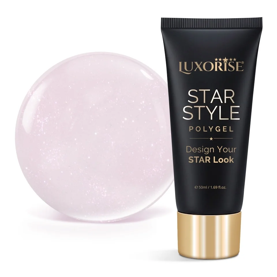 Polygel LUXORISE STAR STYLE - STAR NUDE Collection, Bloom Grace, 50ml