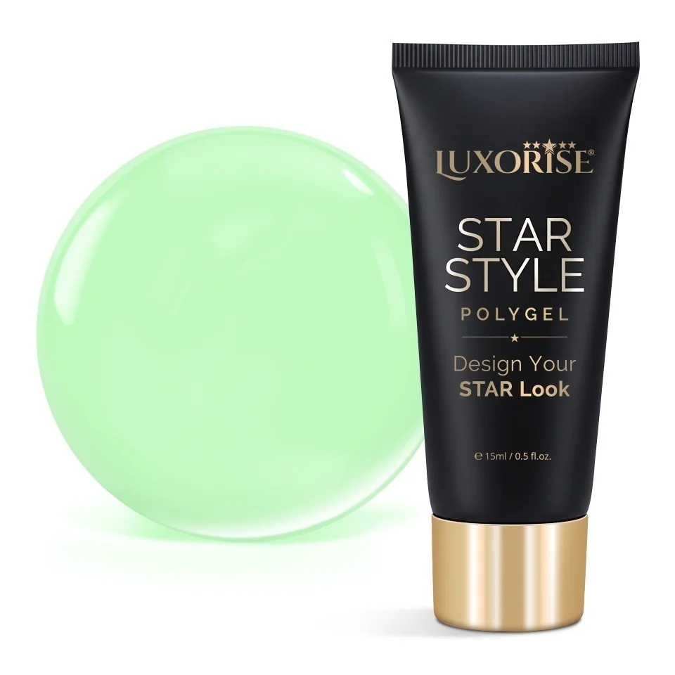 Polygel LUXORISE STAR STYLE - STAR DREAM Collection, Neon Desire, 15ml