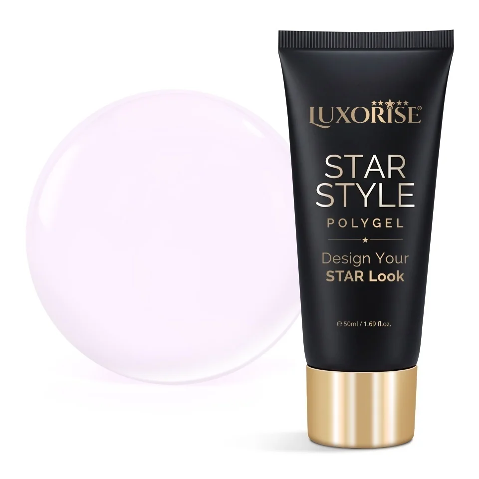 Polygel LUXORISE STAR STYLE - STAR DREAM Collection, Blush Fantasy, 50ml