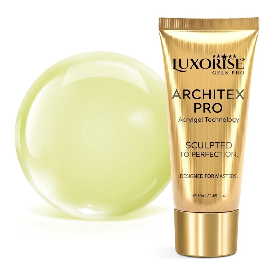 Polygel LUXORISE ARCHITEX PRO - Rare Sensations Collection, Citrine Neon, 50ml