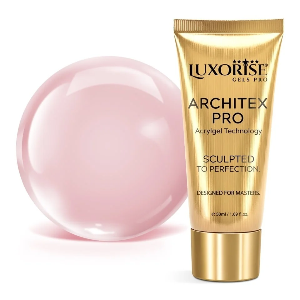 Polygel LUXORISE ARCHITEX PRO - Sculpted Nude Collection, Classy Nude, 50ml