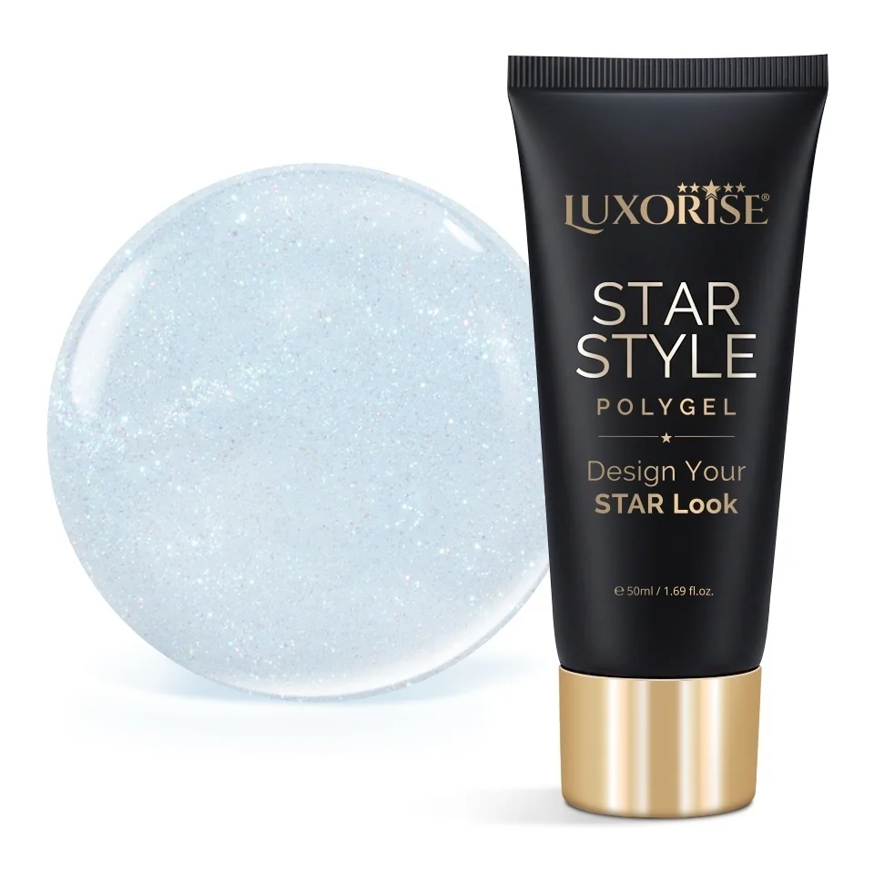 Polygel LUXORISE STAR STYLE - STAR VIBE Collection, Iced Mint, 50ml