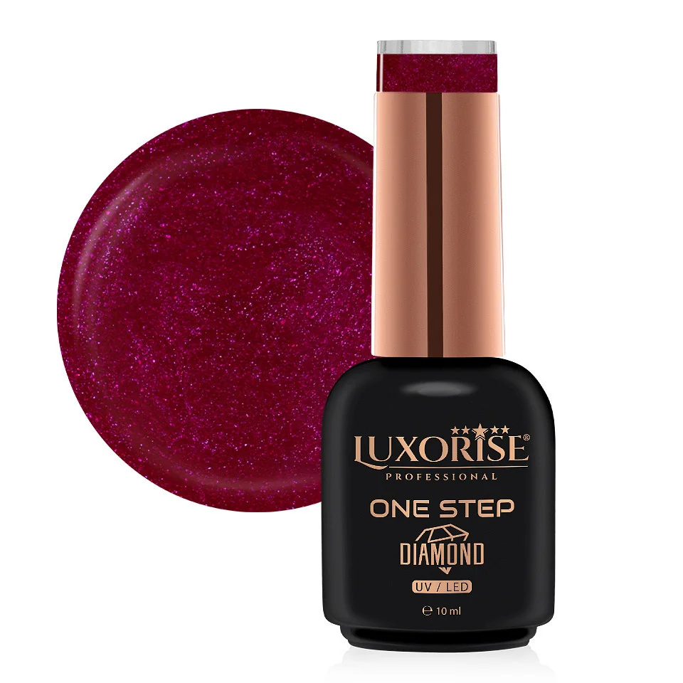 Oja Semipermanenta One Step Diamond LUXORISE - Rasberry Sheer 10ml