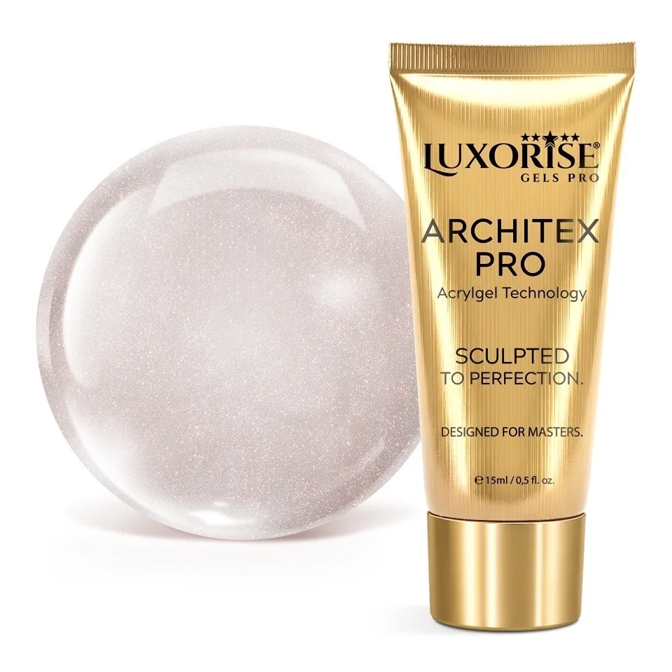 Polygel LUXORISE ARCHITEX PRO - Divine Sheen Collection, Soft Prosecco, 15ml